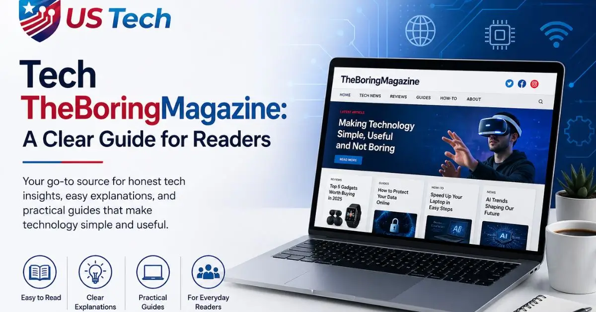 Tech TheBoringMagazine: A Clear Guide for Readers - US Tech