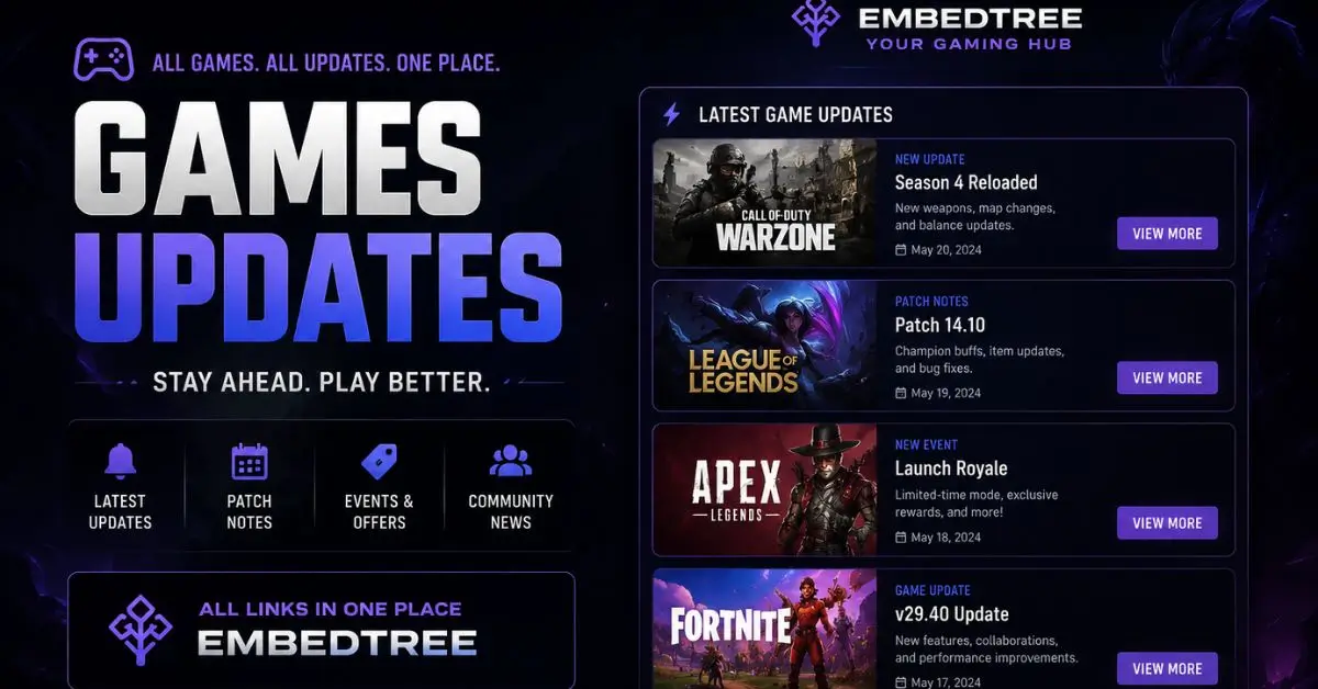 Games Updates Embedtree: Features, Uses & How It Works - US Tech