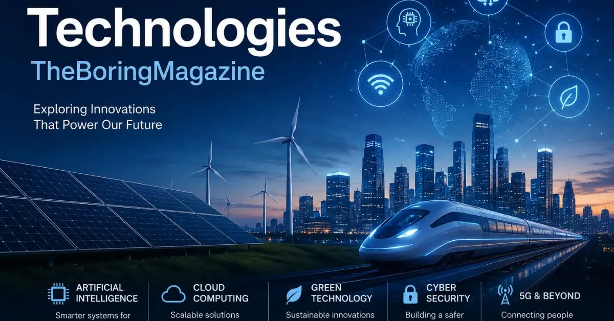 Technologies TheBoringMagazine: 7 Powerful Topics Covered