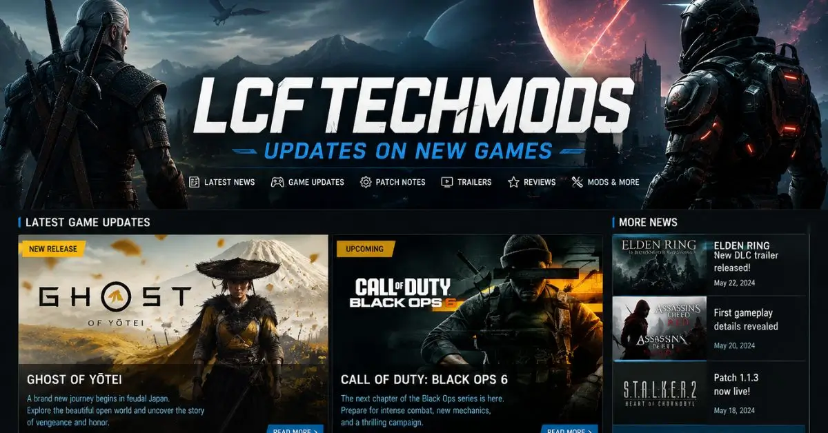 Updates on New Games Lcftechmods: Stay Current 2026 - US Tech