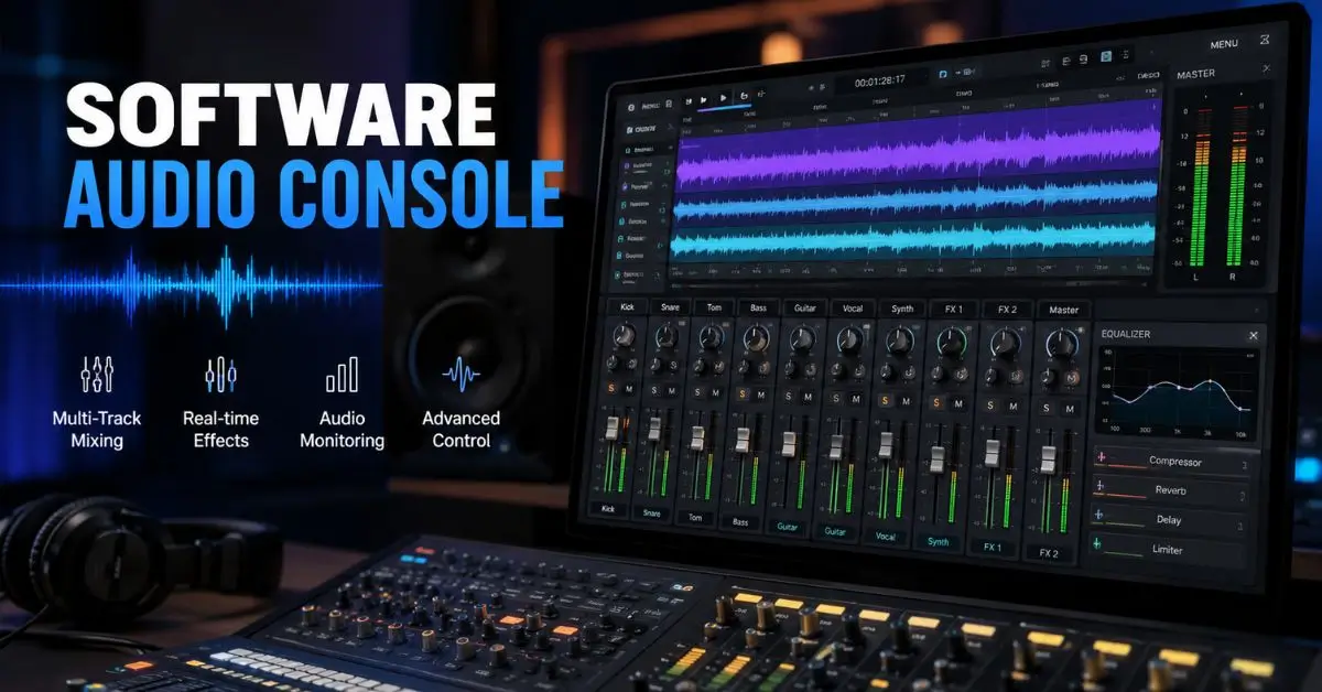Software Audio Console - US Tech