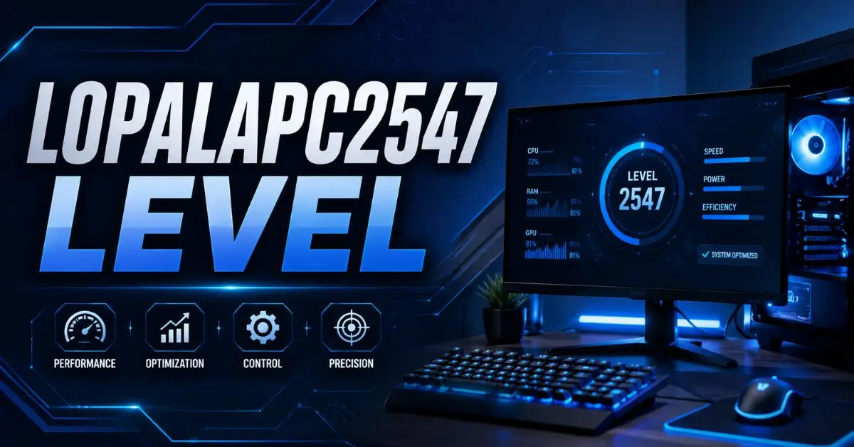 LopalaPC2547 Level: Complete Progression Guide - US Tech