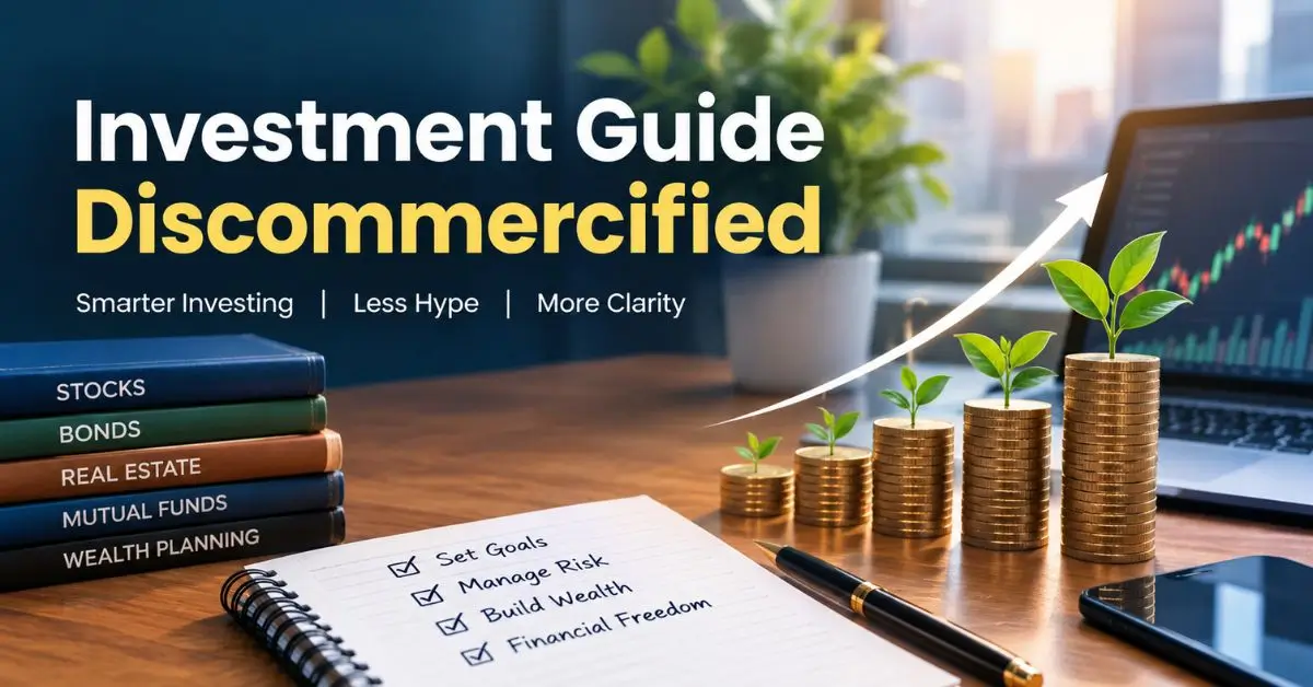 Investment Guide Discommercified: How to Build Real Wealth